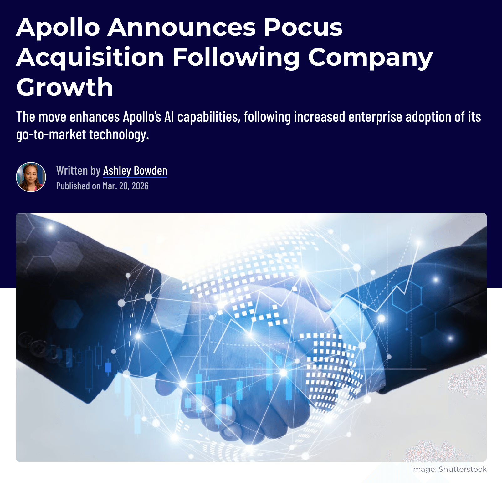 Built In reports on Apollo's acquisition of Pocus following strong enterprise growth