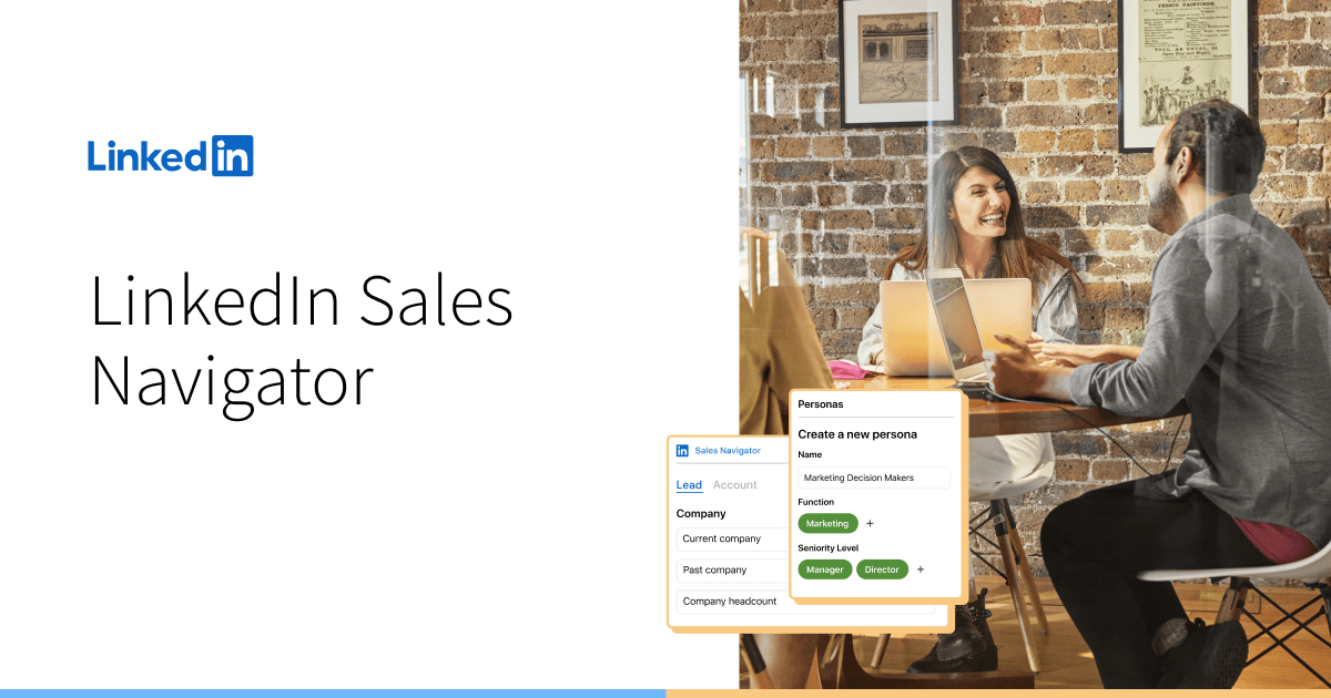 LinkedIn Sales Navigator platform showing advanced lead and account search with relationship filters