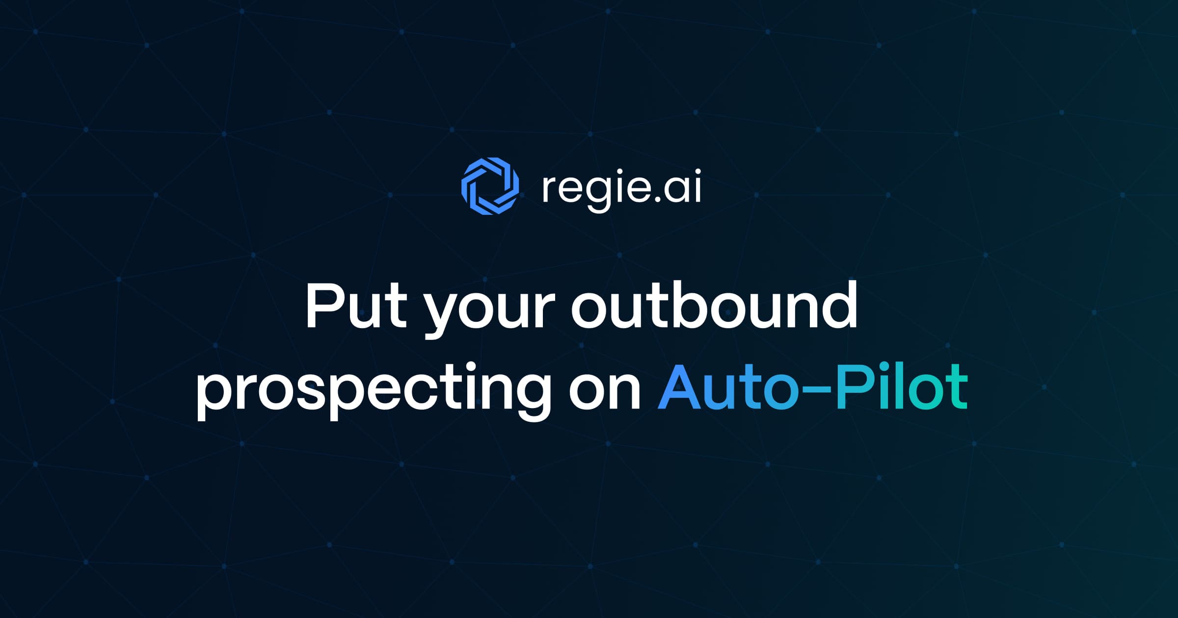 Regie.ai platform for AI-powered sales prospecting and intent-driven outreach