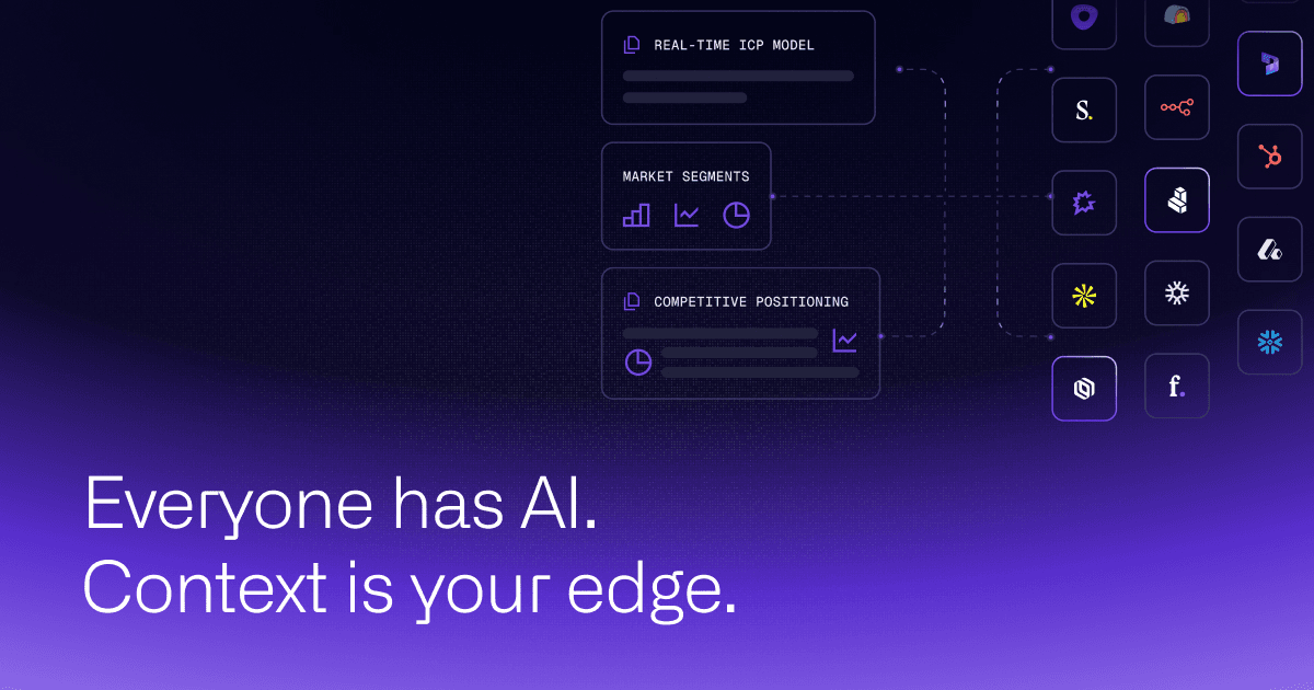 Octave's agentic GTM platform emphasizing buyer context
