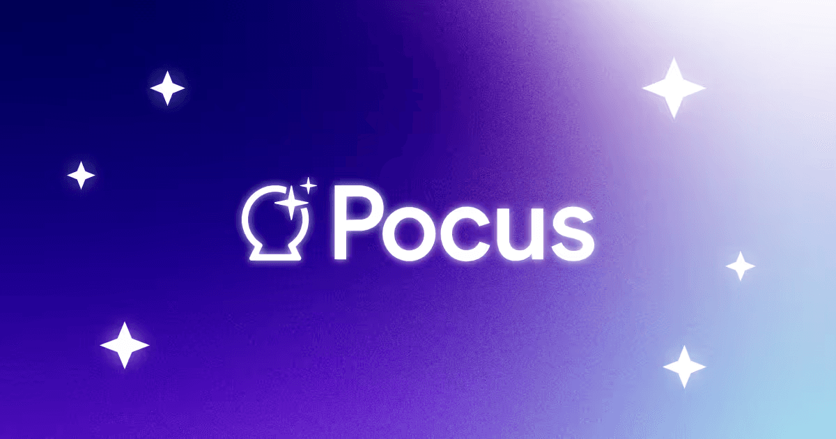 Pocus product-led sales platform showing AI-driven playbooks and prospecting