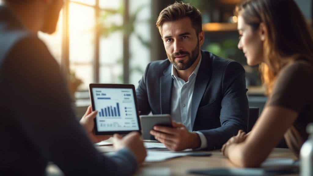 Sales team driving predictable growth through a structured methodology