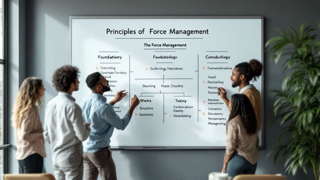 Overview of the Force Management sales methodology framework