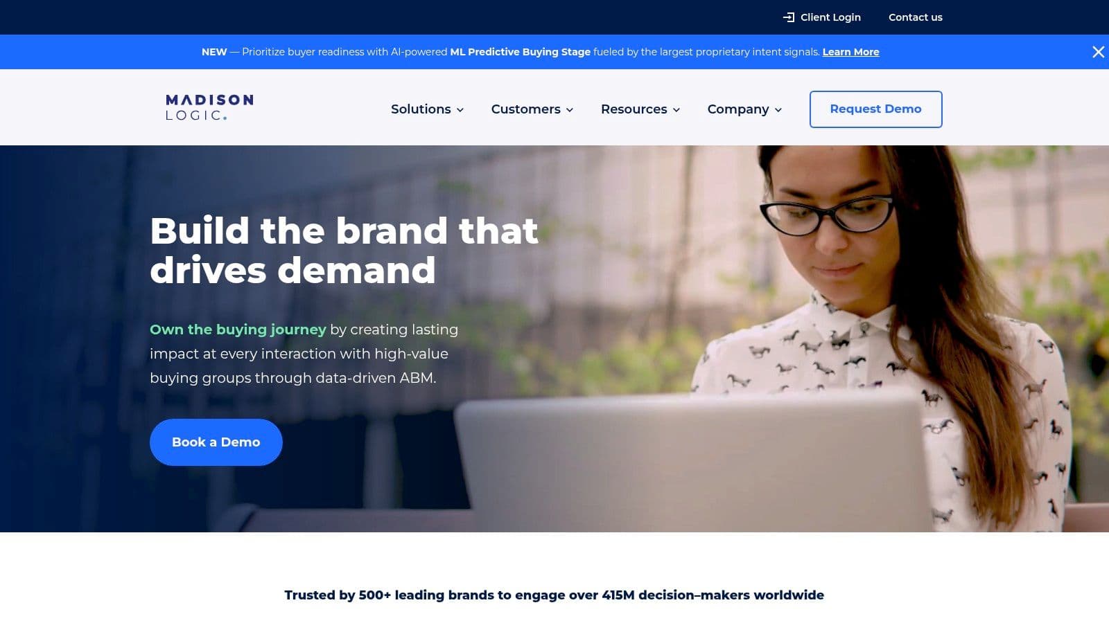 Madison Logic platform