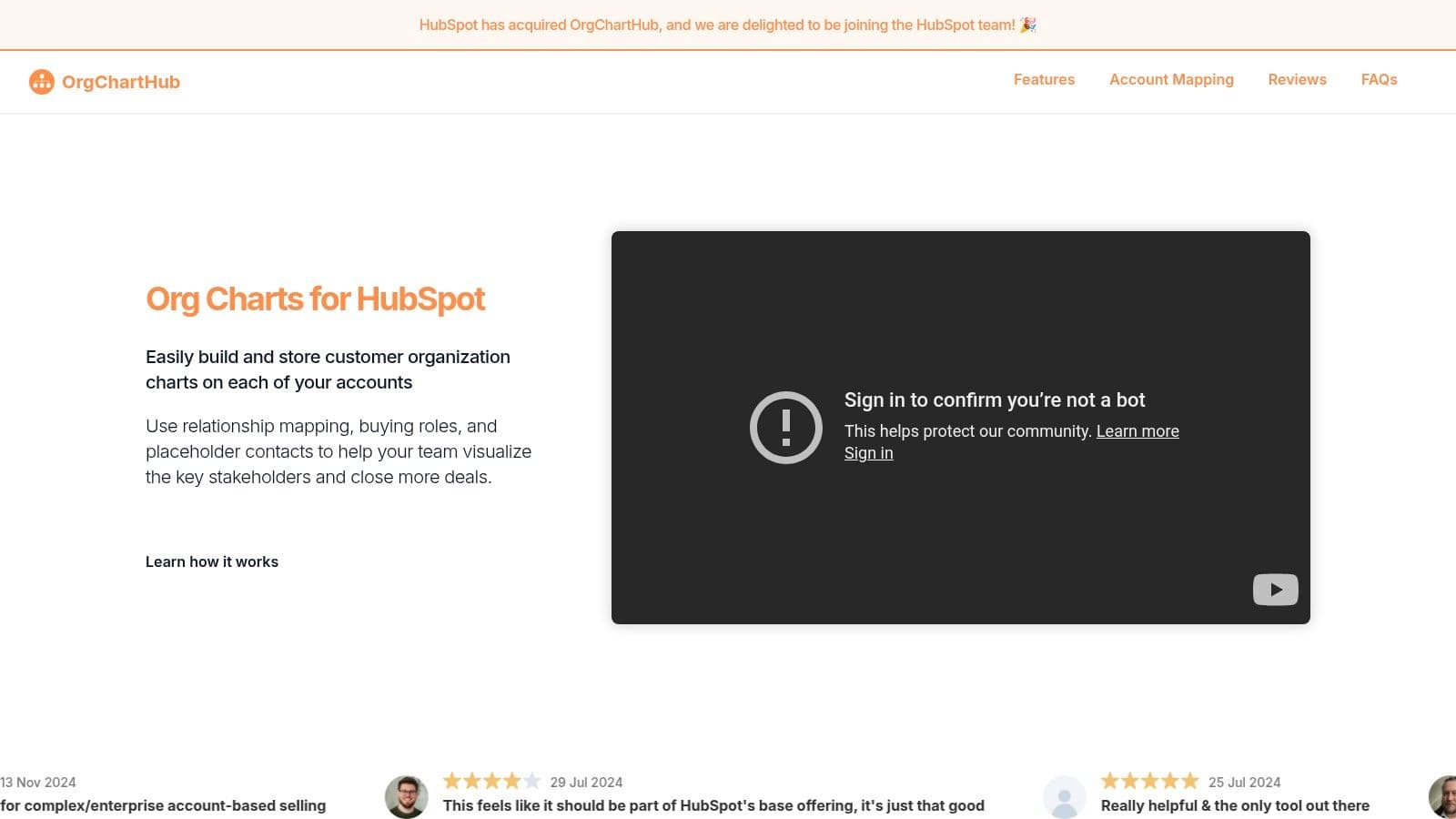 OrgChartHub (for HubSpot CRM)