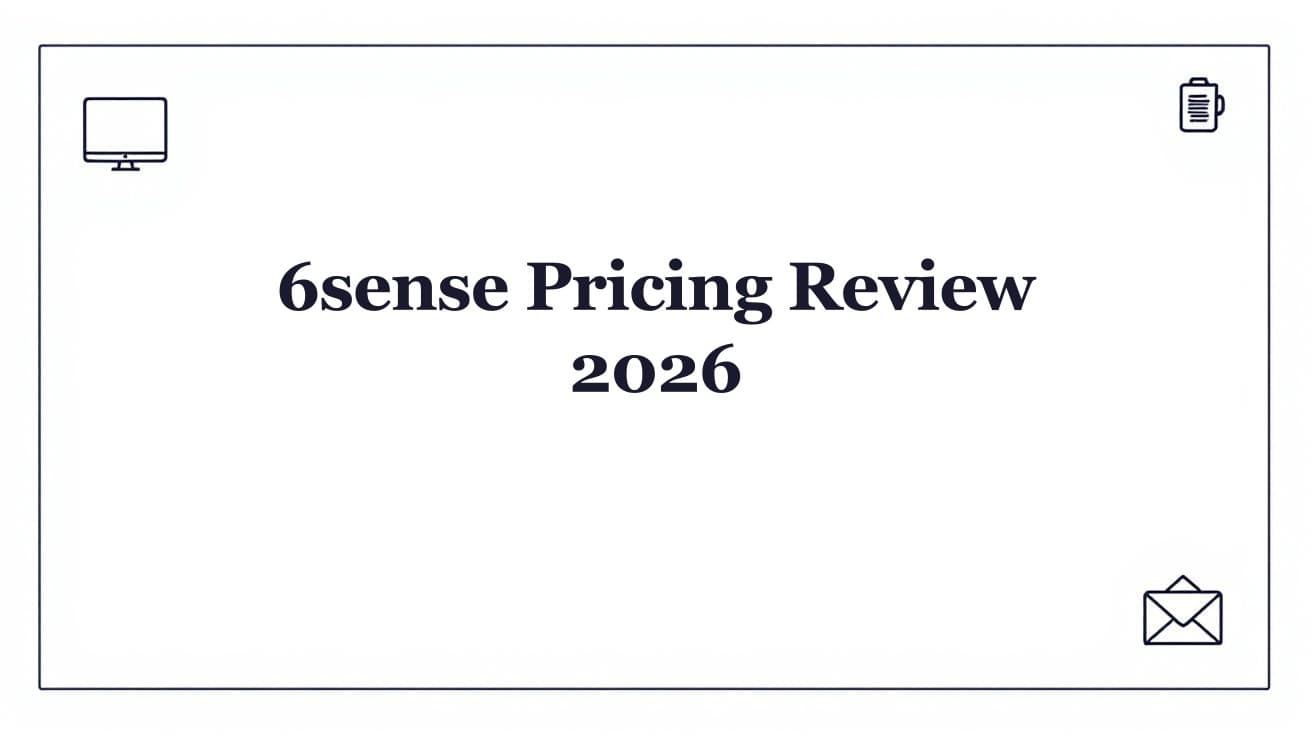 6sense Pricing Review 2026: Plans, Costs, and What Enterprise ABM Really Costs