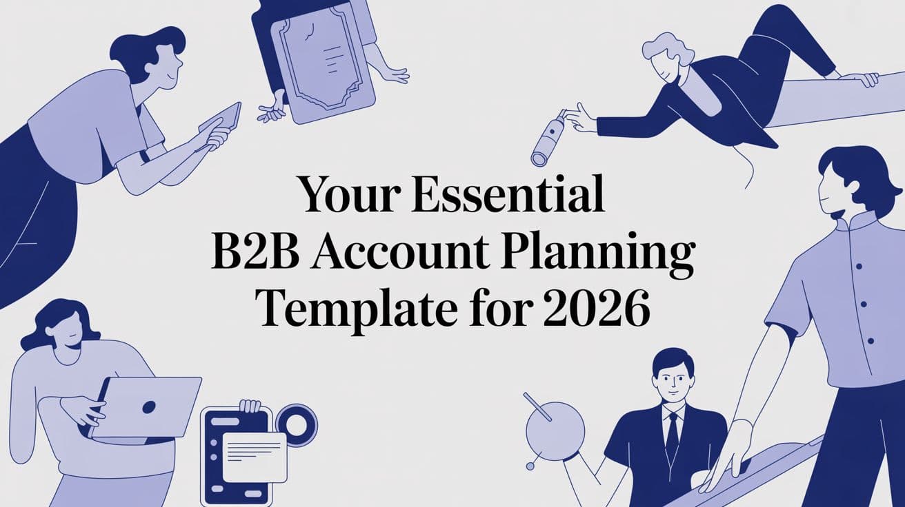 Your Essential B2B Account Planning Template for 2026