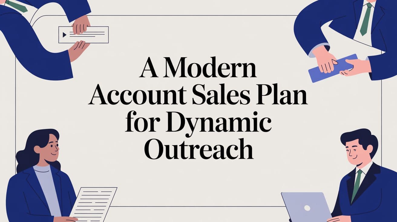 A Modern Account Sales Plan for Dynamic Outreach