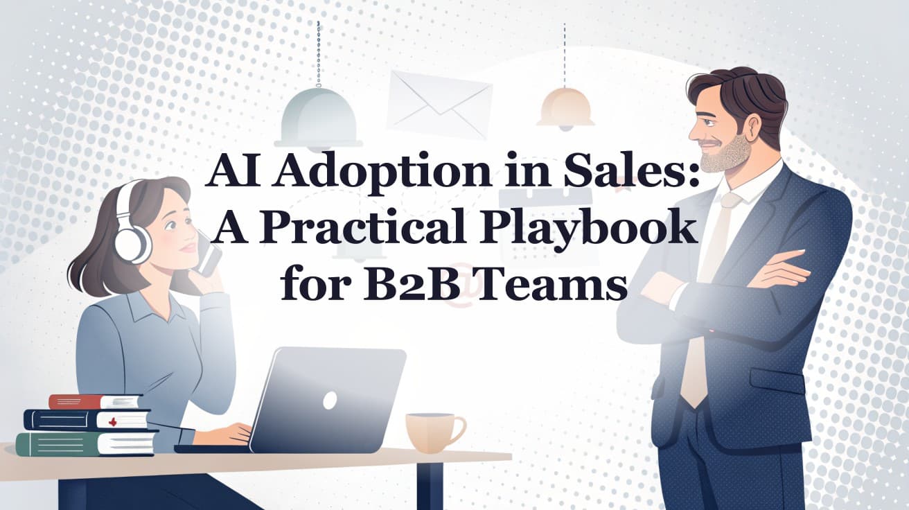 AI Adoption in Sales: A Practical Playbook for B2B Teams