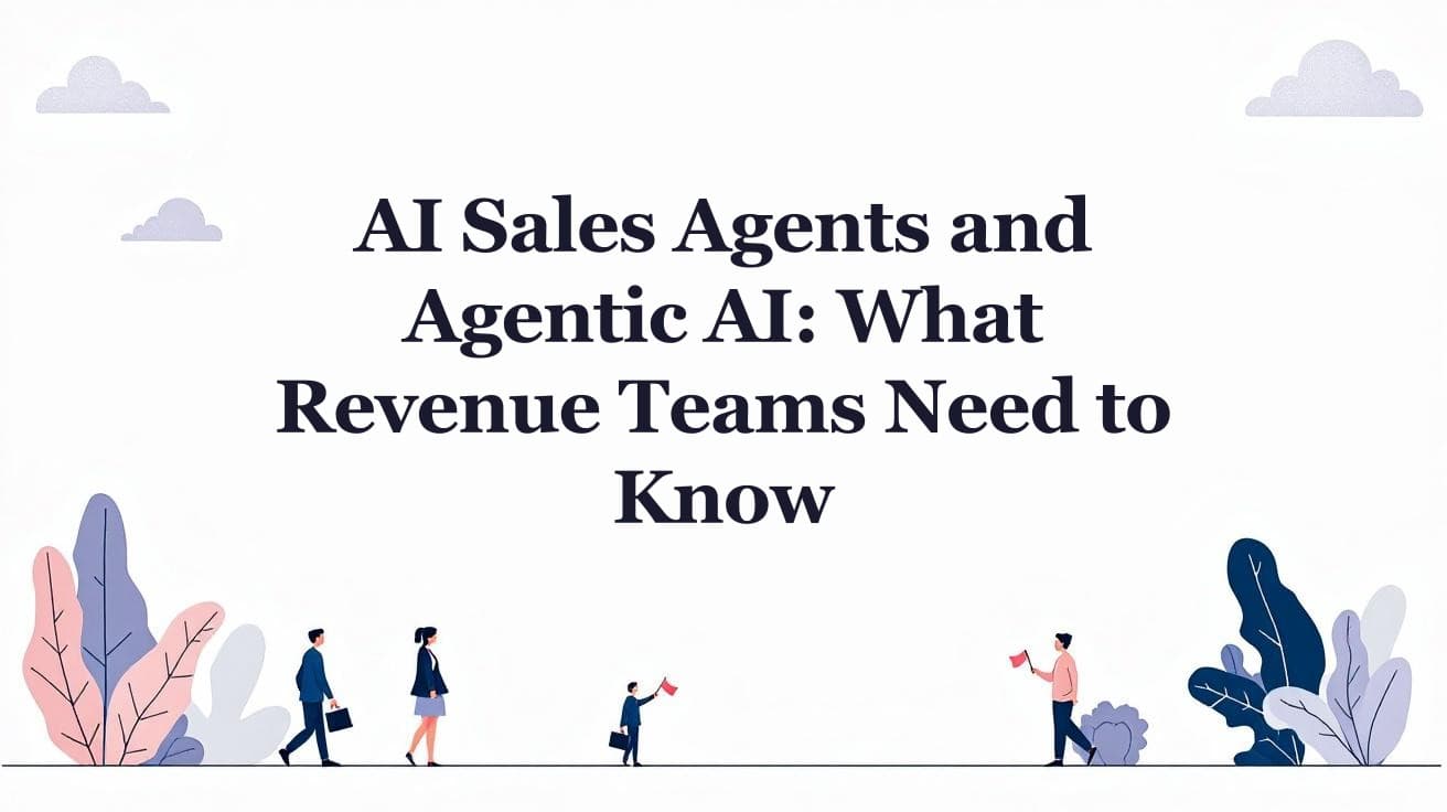 AI Sales Agents: What Revenue Teams Need to Know
