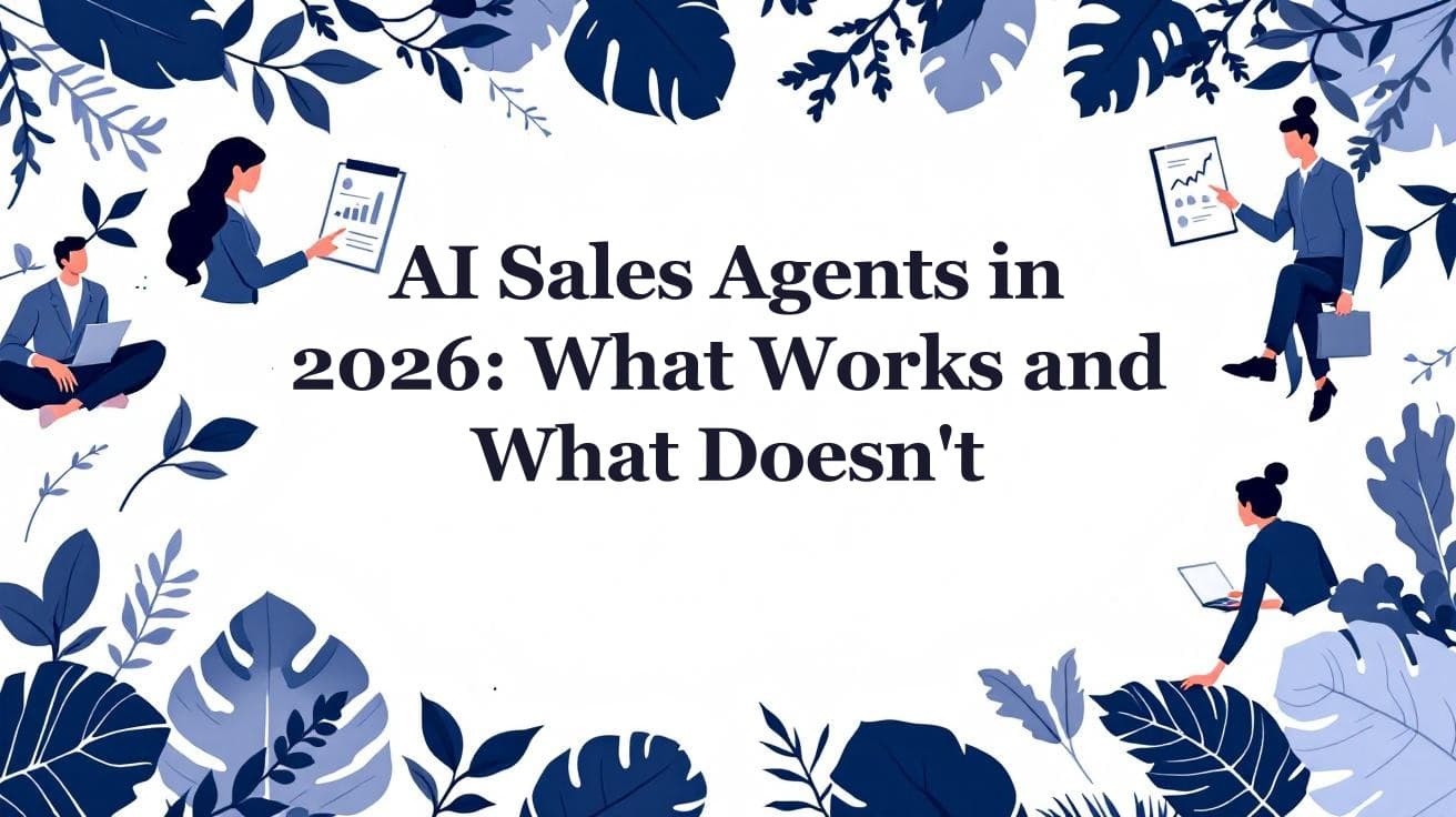 AI Sales Agents in 2026: What Works and What Doesn't