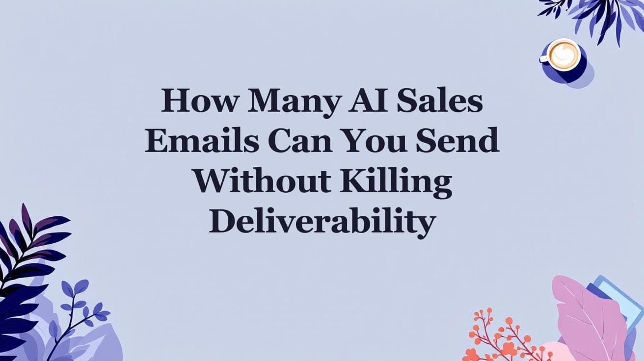AI Sales Emails: How Many Can You Send Safely?