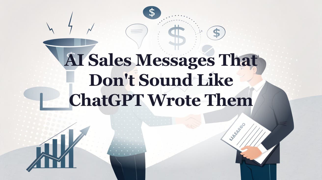 AI Sales Messages That Sound Like You Did the Work