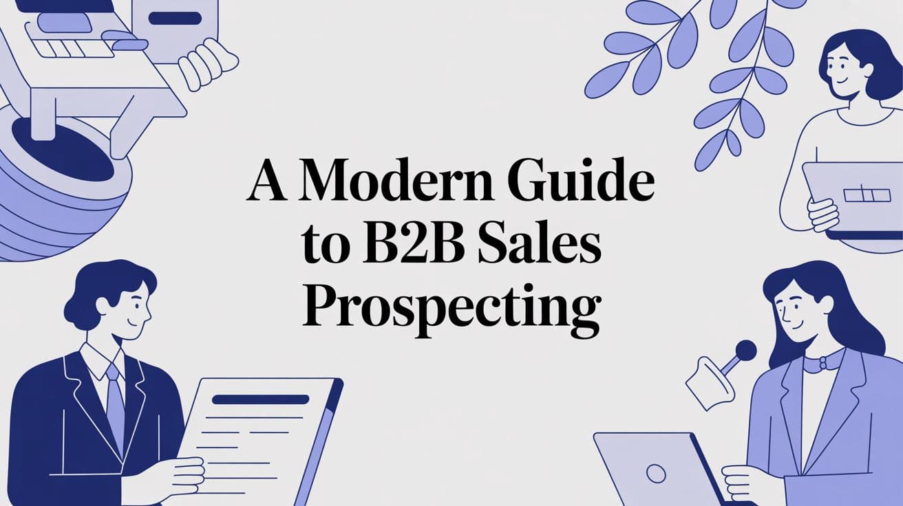 A Modern Guide to B2B Sales Prospecting