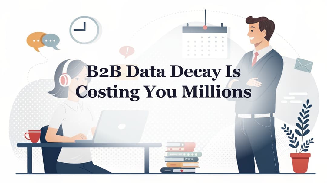 B2B Data Decay Is Costing You Millions: How to Build a Living Data ...