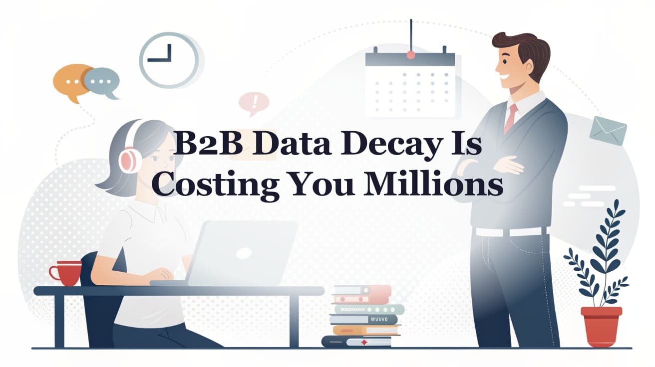 B2B Data Decay Is Costing You Millions: How to Build a Living Data Strategy