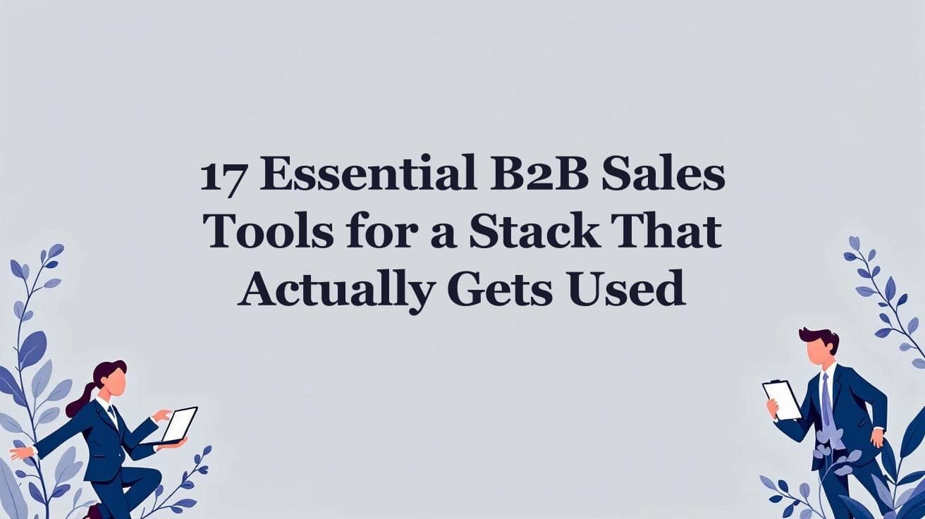 Best B2B Sales Tools in 2026: 17 Tools That Actually Get Used