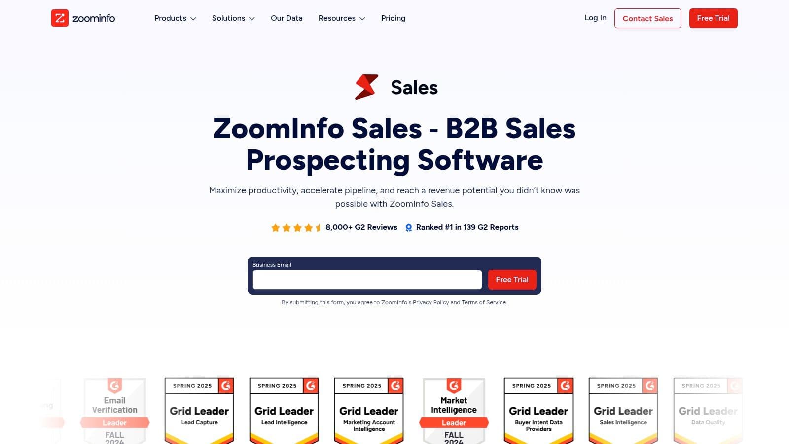 ZoomInfo Sales