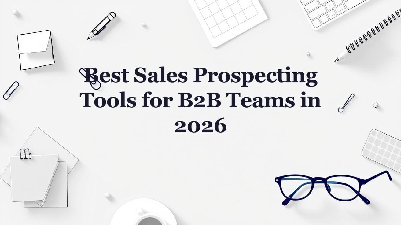 Best Sales Prospecting Tools for B2B Teams in 2026