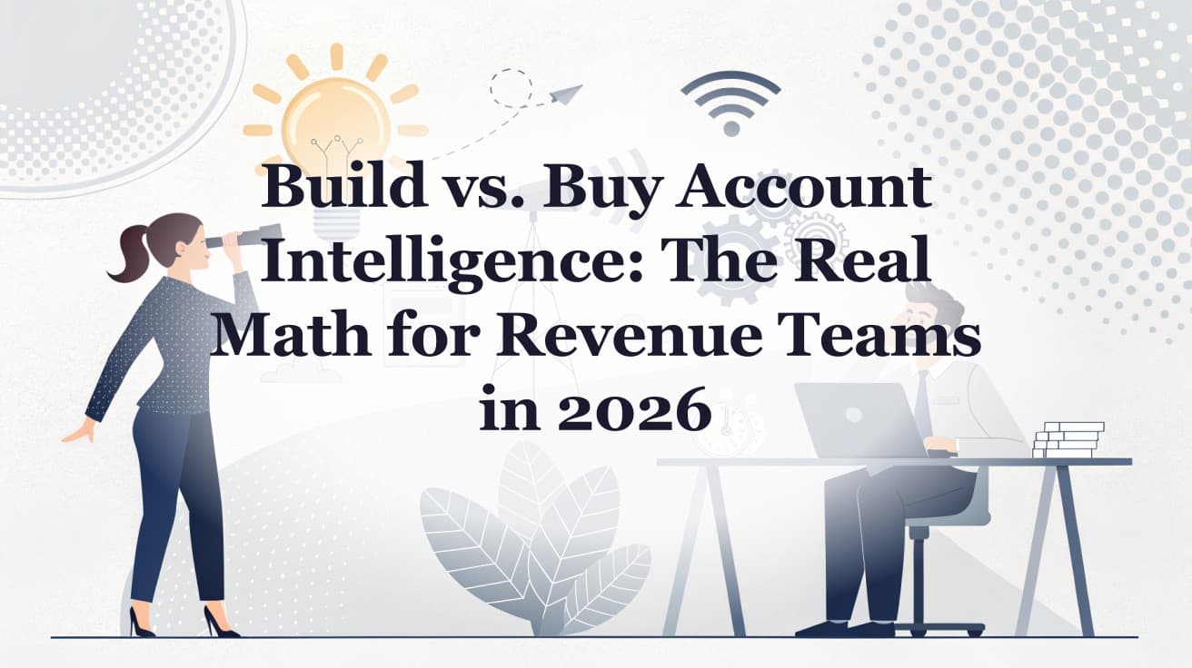 Build vs. Buy Account Intelligence: The Real Math for Revenue Teams in 2026