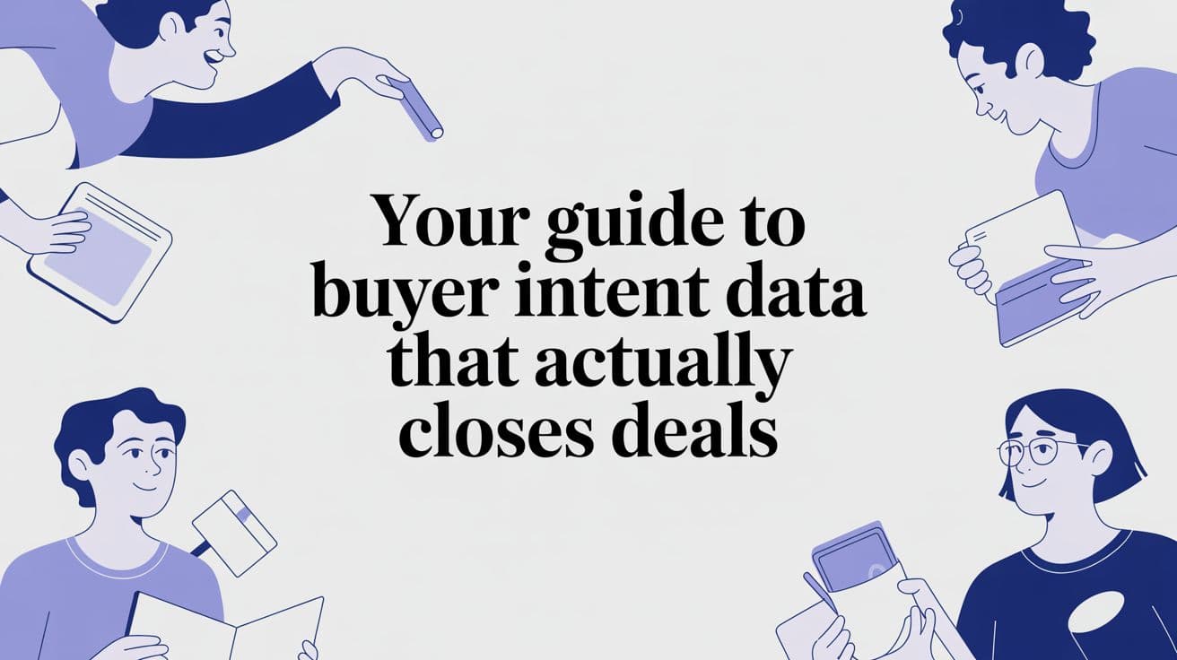 Your Guide to Buyer Intent Data That Actually Closes Deals