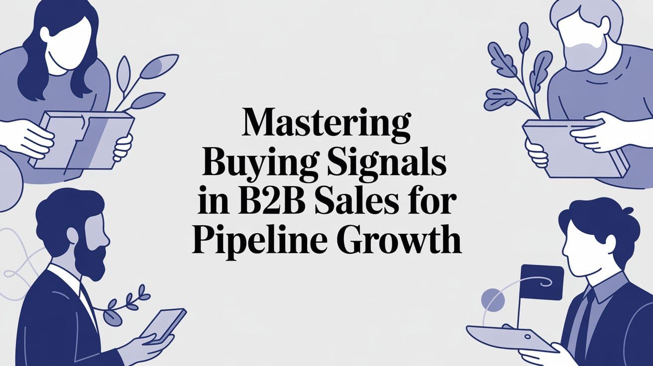 Mastering Buying Signals in B2B Sales for Pipeline Growth