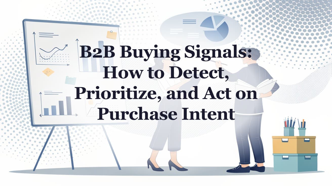 B2B Buying Signals: How to Detect, Prioritize, and Act on Purchase Intent