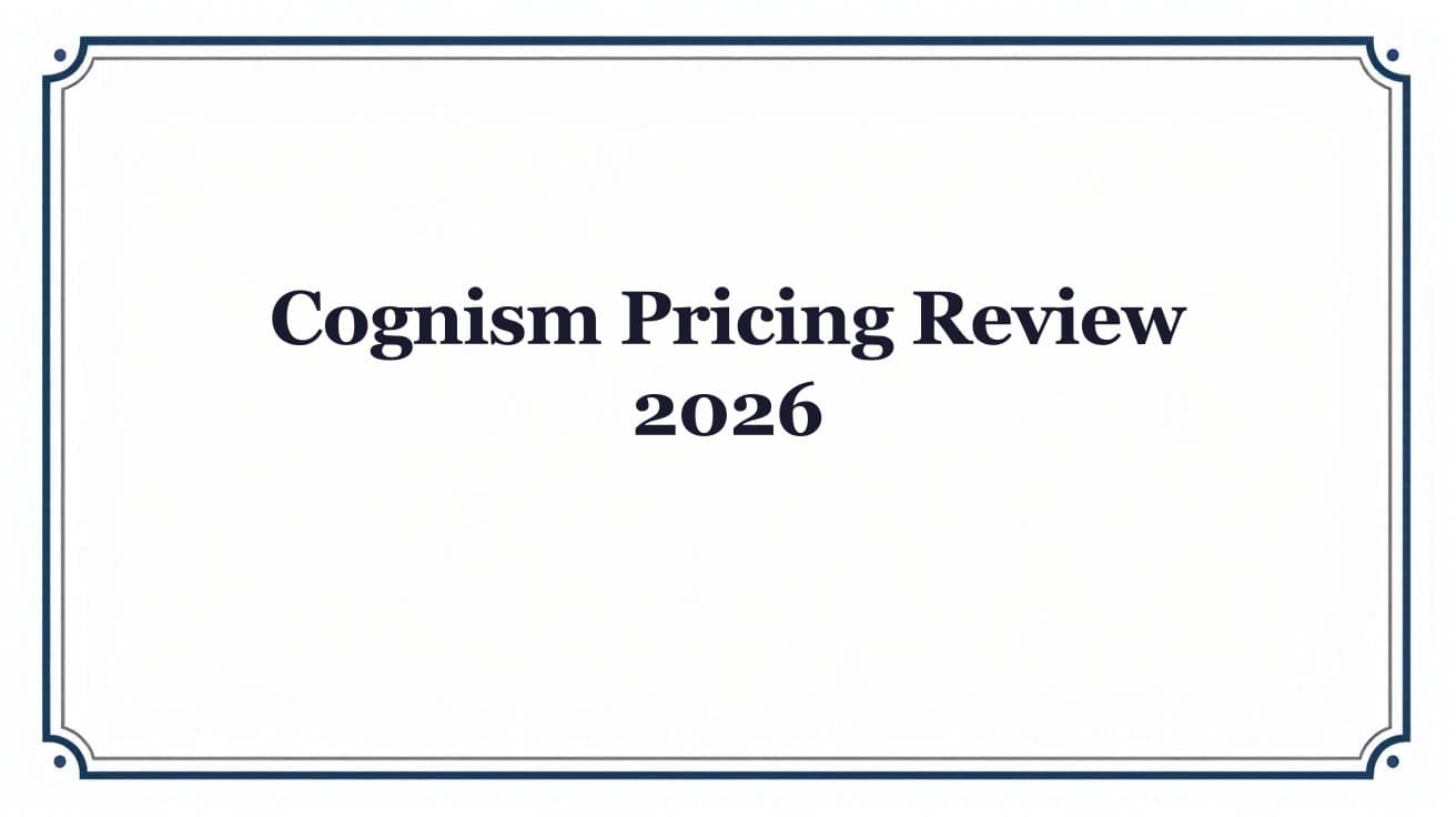 Cognism Pricing Review 2026: Platinum, Diamond, and What You Actually Pay