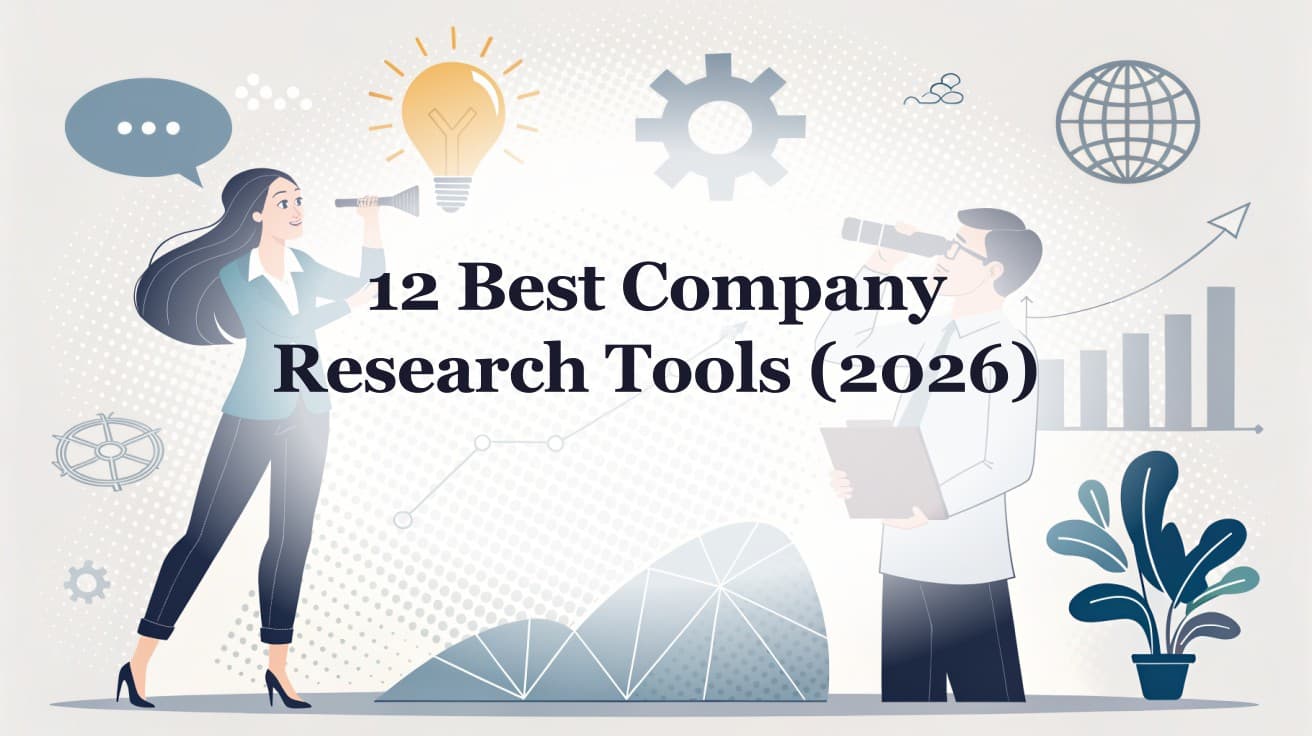 12 Best Company Research Tools (2026)
