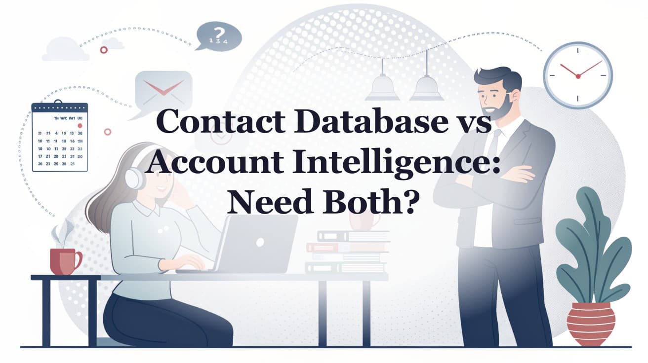 Contact Database vs Account Intelligence: Need Both?