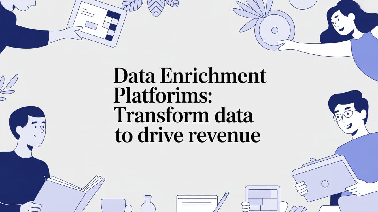 Data Enrichment Platforms: The Ultimate Guide to Turning Data into Revenue in 2026