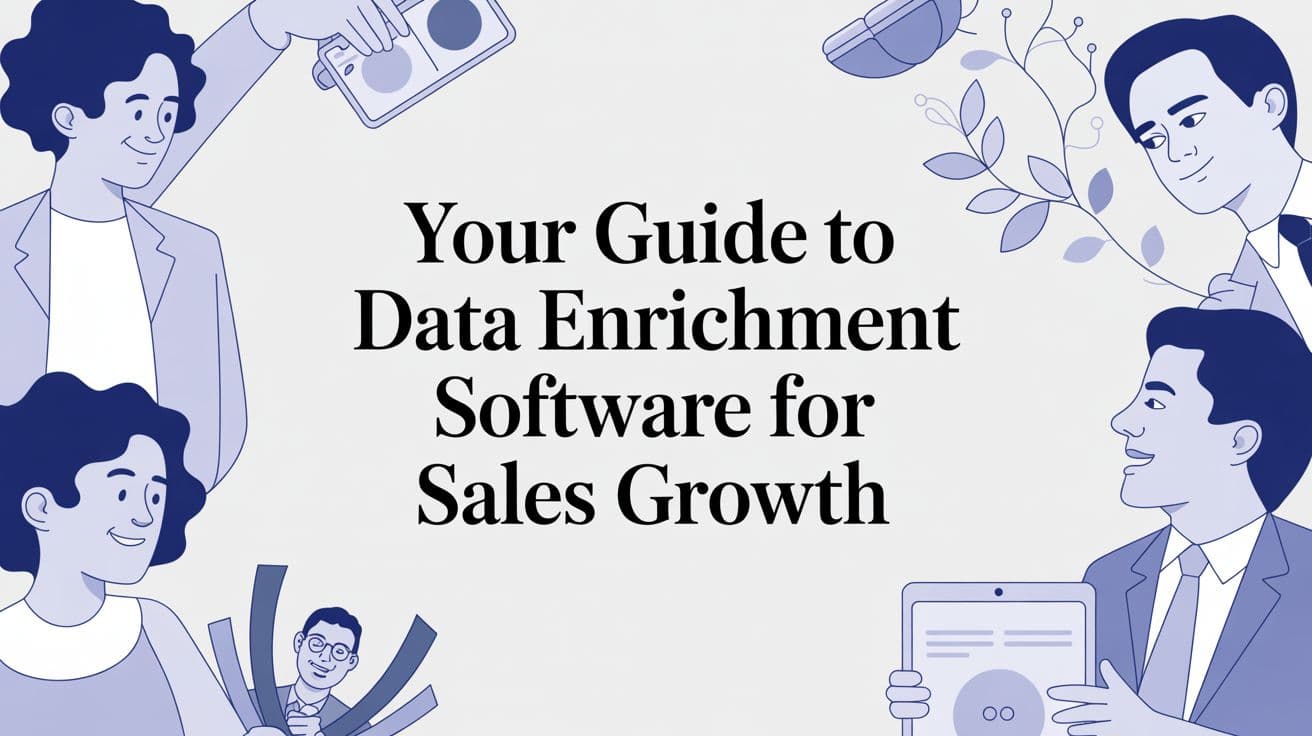 Your Guide to Data Enrichment Software for Sales Growth