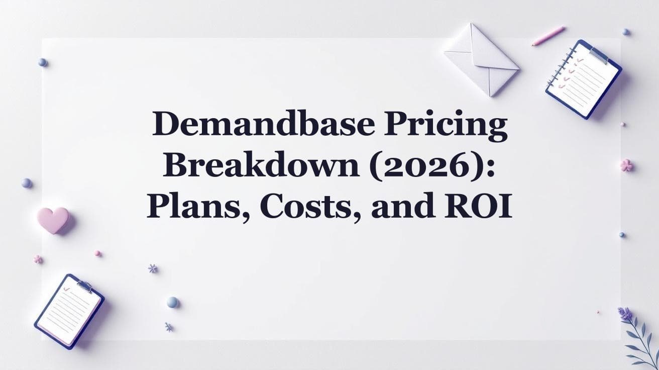 Demandbase Pricing Breakdown (2026): Plans, Costs, and ROI