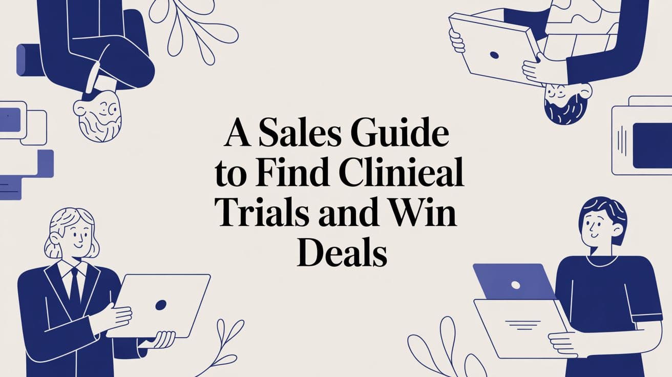A Sales Guide to Find Clinical Trials for PharmaTech Prospecting