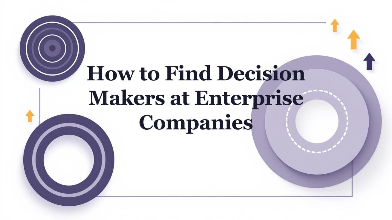 How to Find Decision Makers at Enterprise Companies