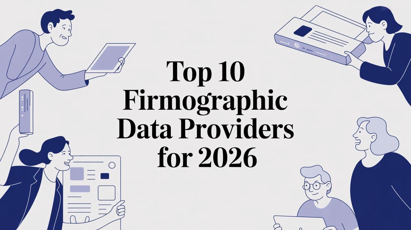 Top 10 Firmographic Data Providers for 2026
