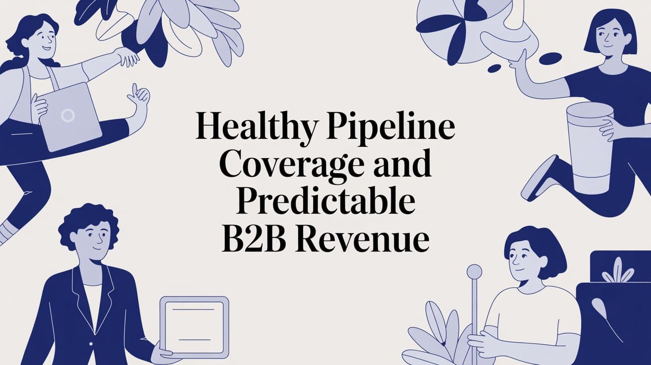 Healthy Pipeline Coverage: Predictable B2B Revenue