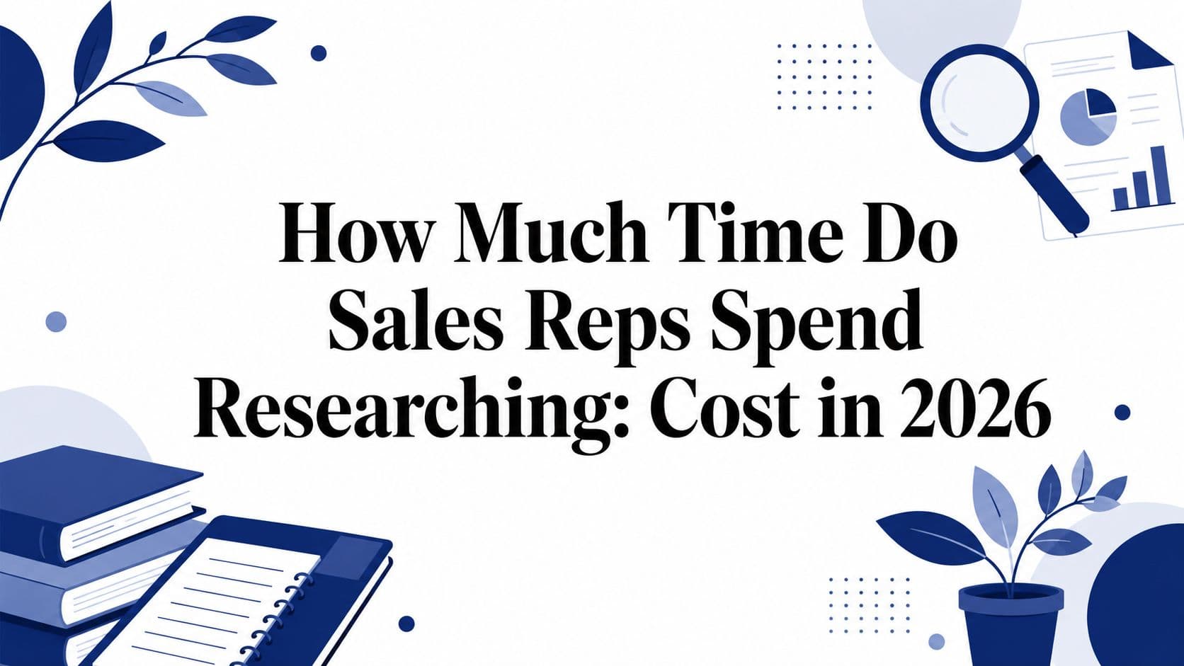How Much Time Do Sales Reps Spend Researching: Cost in 2026