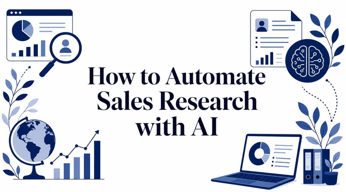 How to Automate Sales Research with AI