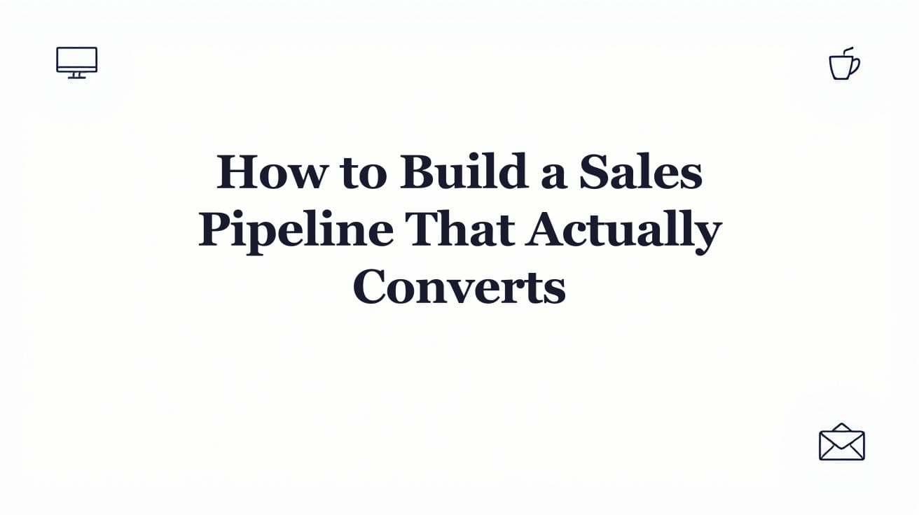 How to Build a Sales Pipeline That Actually Converts