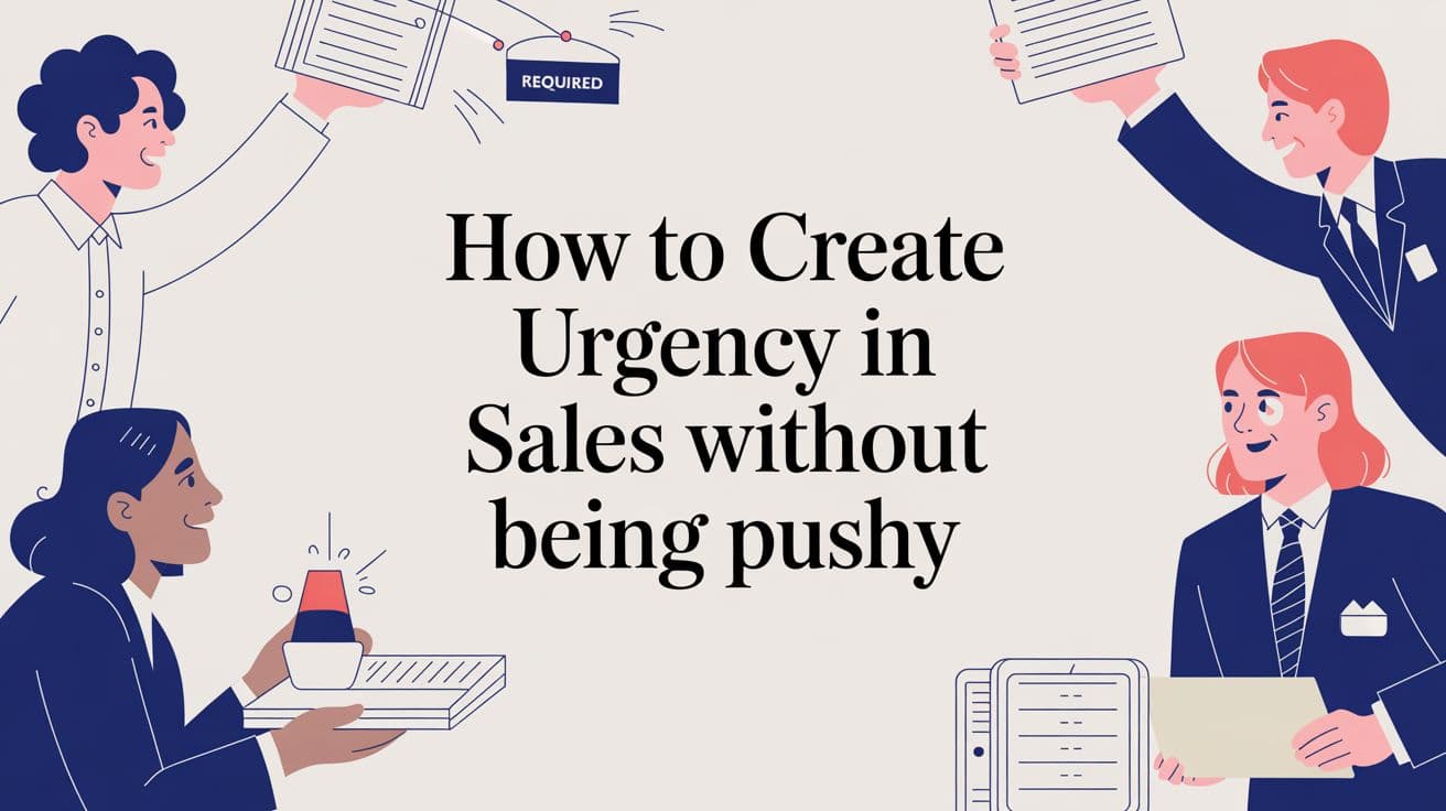 How to Create Urgency in Sales Without Being Pushy