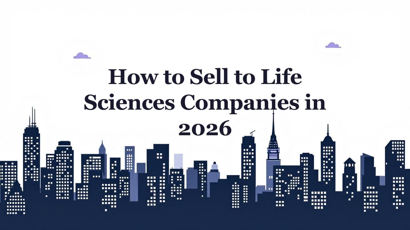 How to Sell to Life Sciences Companies in 2026