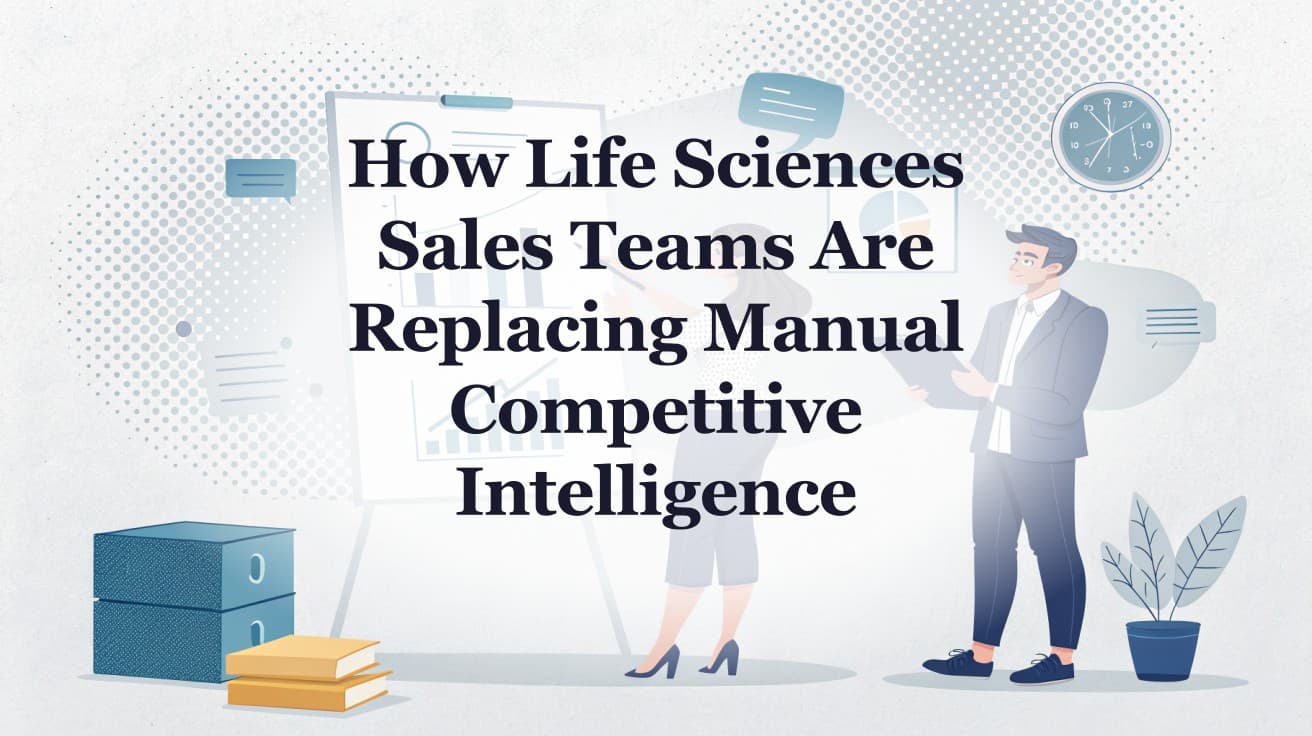 How Life Sciences Sales Teams Are Replacing Manual Competitive Intelligence