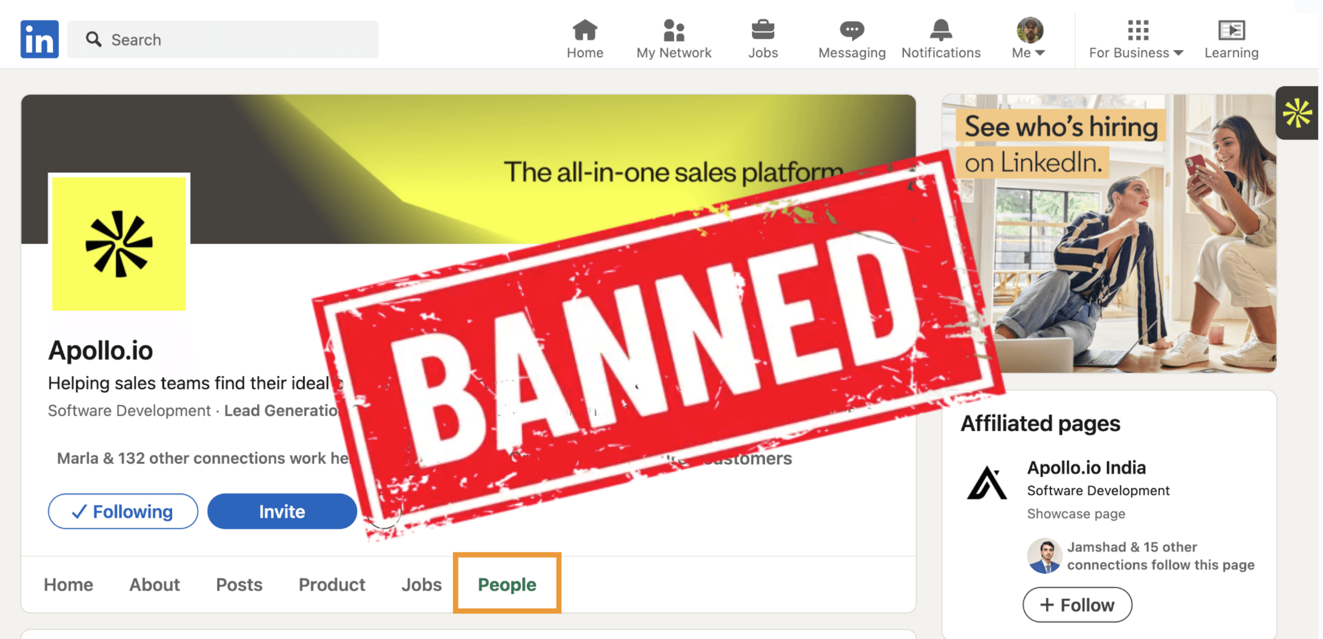 LinkedIn banned Apollo - Here's what you should do to drive pipeline in 2025