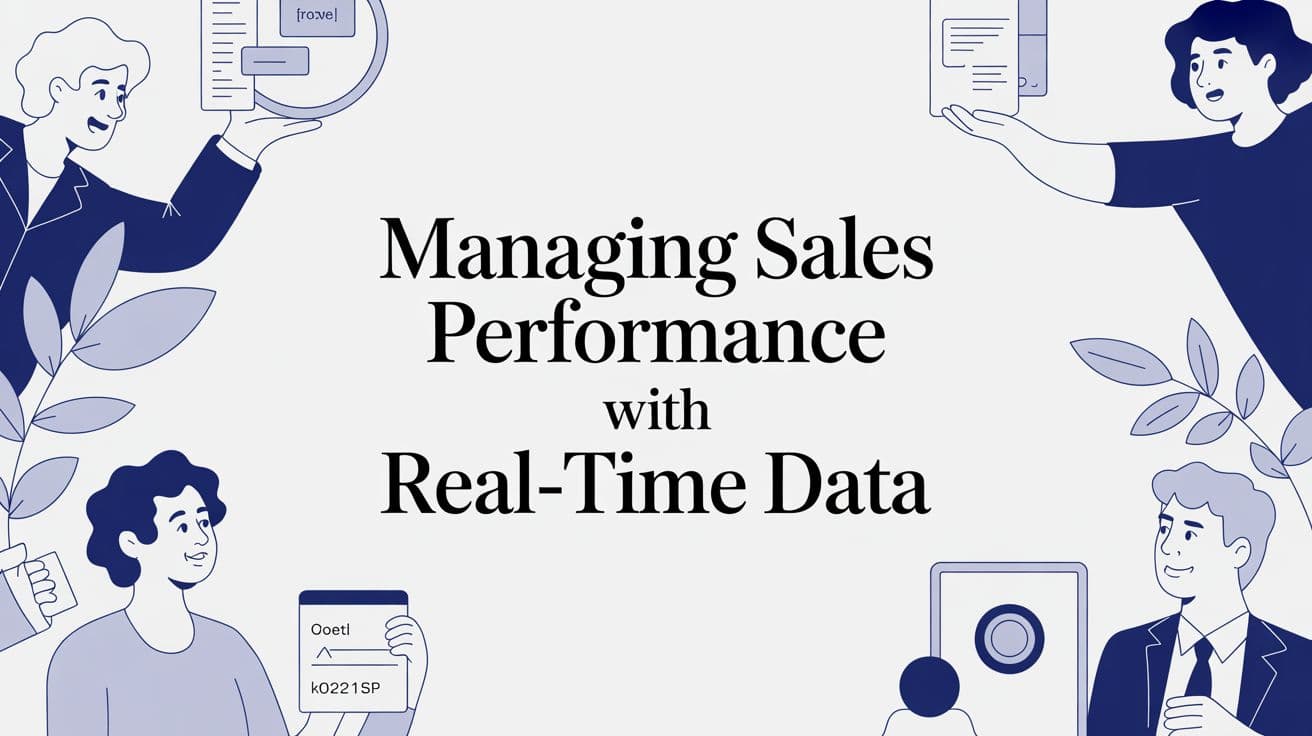 Managing Sales Performance with Real-Time Data