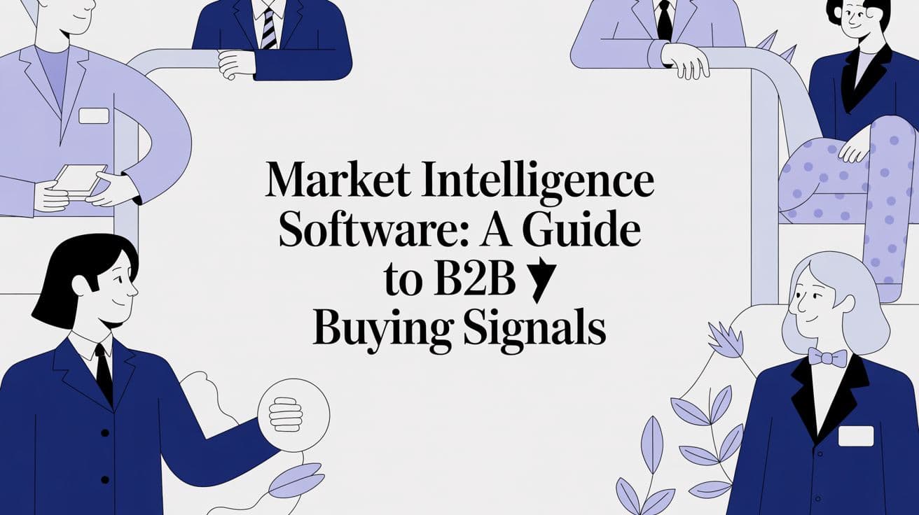 Market Intelligence Software for B2B Sales