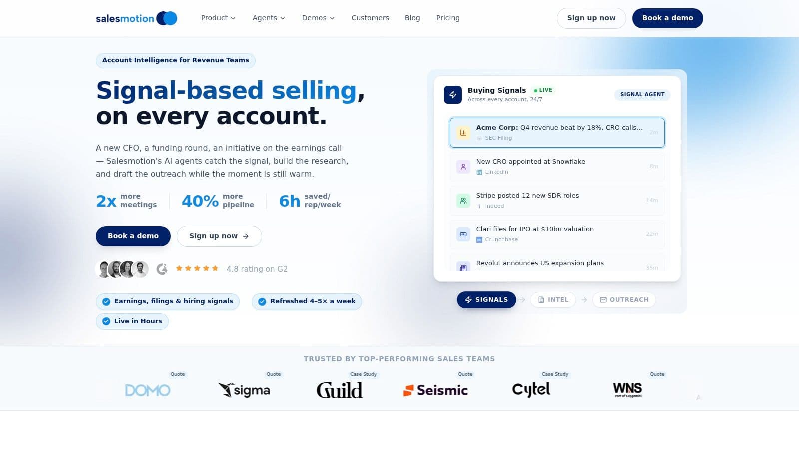 Screenshot from https://salesmotion.io