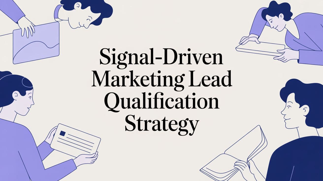 Marketing Lead Qualification: A Signal-Driven Strategy