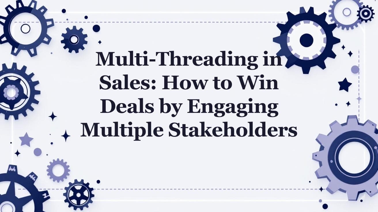 Multi-Threading in Sales: The Strategy That 6x Your Win Rate