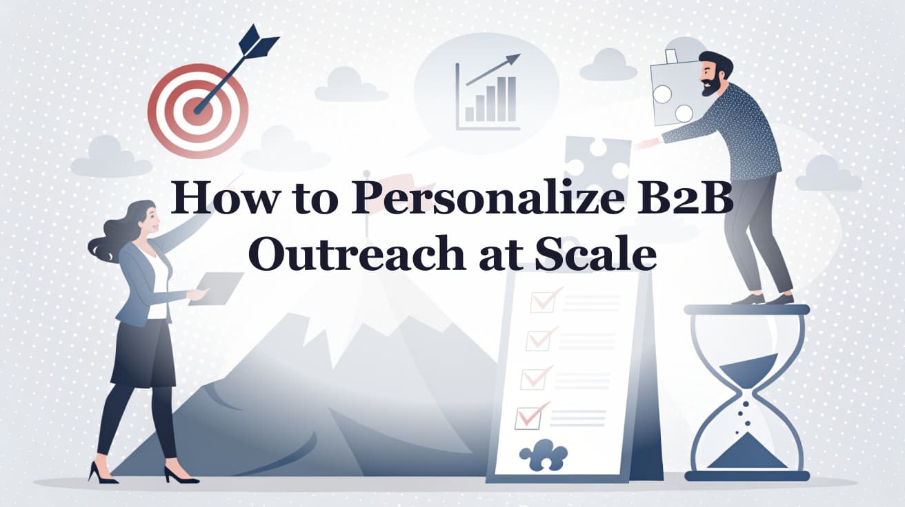 How to Personalize B2B Outreach at Scale Without Sounding Like AI